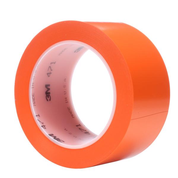 3M™ Weich-PVC-Klebeband 471, Orange, 50 mm x 33 m, 0.14 mm