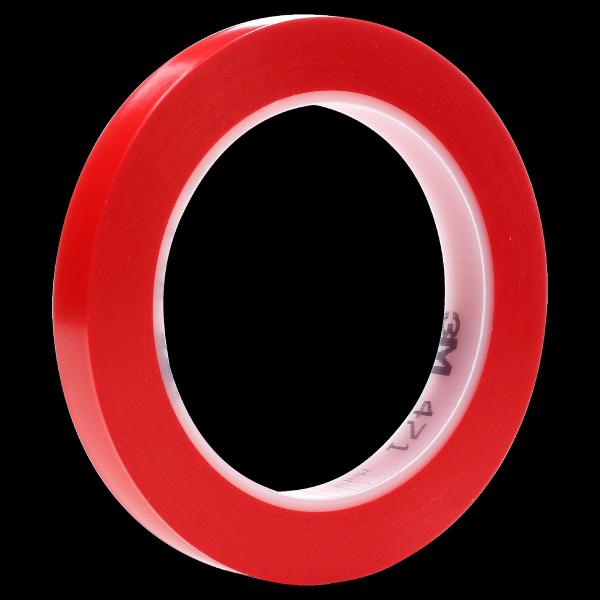 3M™ Weich-PVC-Klebeband 471, Rot, 9 mm x 33 m, 0.14 mm
