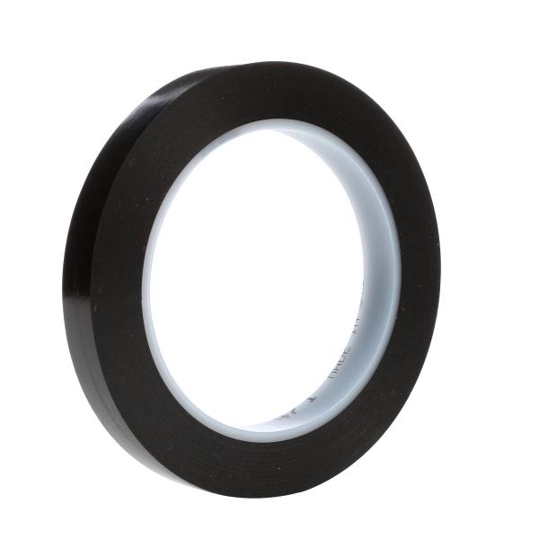 3M™ Weich-PVC-Klebeband 471, Schwarz, 6.35 mm x 32.91 m