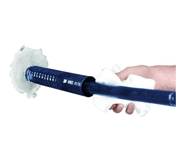 3M™ WMD 59/26 Warmschrumpf-Mauerdurchführung, Schwarz, Rohr-DM 26 - 59 mm