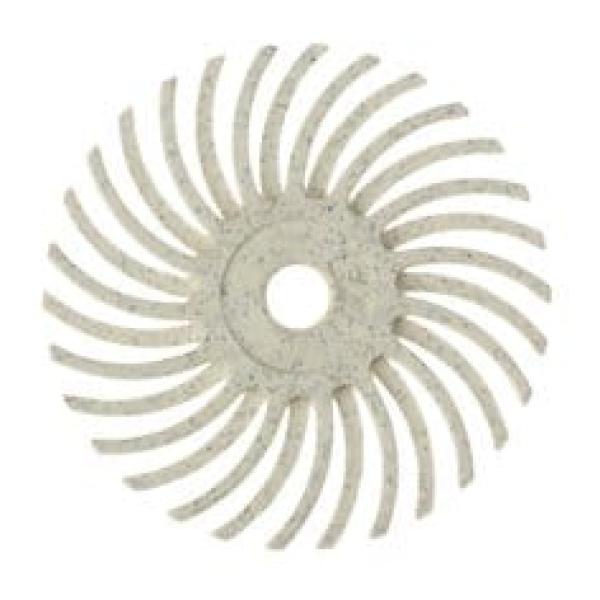 Scotch-Brite™ Radial Bristle Brush RB-ZB, weiß, 25,4 mm x 3 mm, P120, Typ C