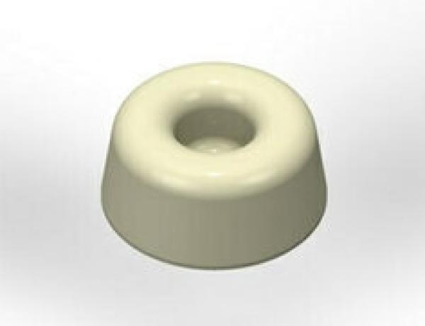 3M™ Bumpon™ SJ5009 Elastikpuffer, Weiß, 22,3 x 10,1 mm, Klebstoff Natur-Kautschuk R-30
