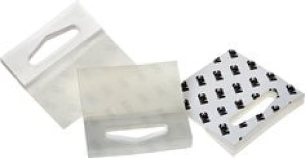 3M™ Hang Tabs selbstklebende Aufhänger 1075, Transparent, 50.8 mm x 50.8 mm