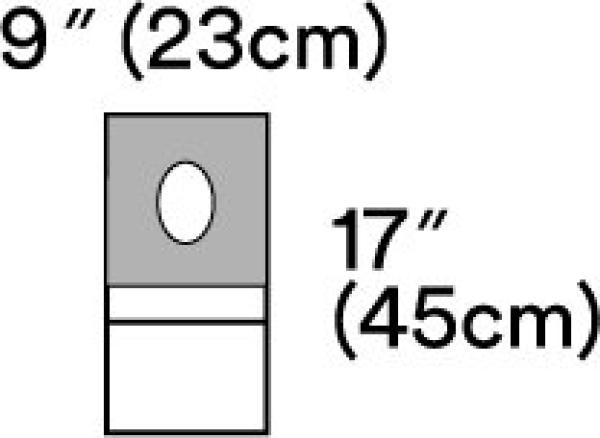 3M™ Auffangbeutel mit Lochfolie, 1072, 23 cm x 45 cm, 10 / Packung