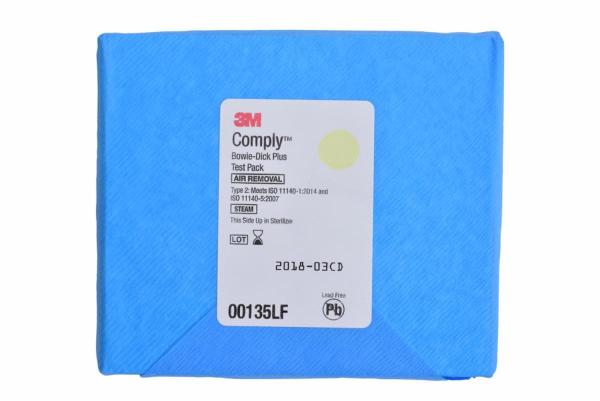 3M™ Comply™ Bowie-Dick-Plus-Testpackung mit Prüfblatt zur Früherkennung, 00135LF
