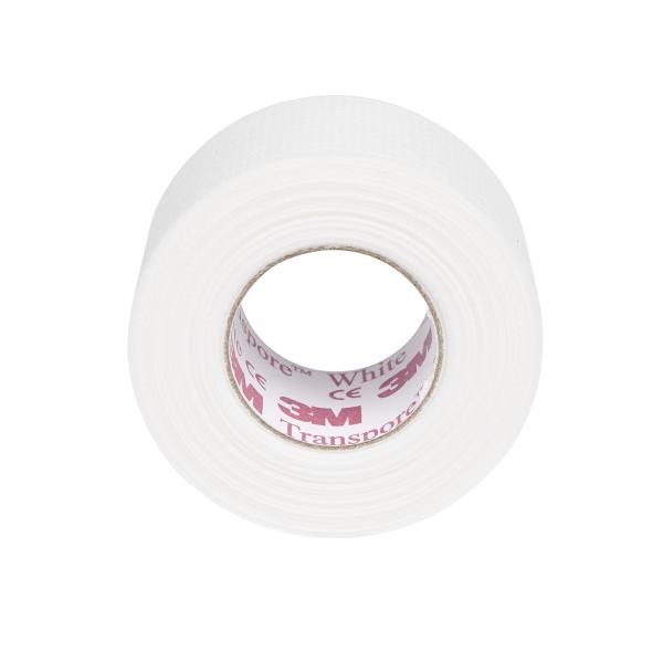 3M™ Transpore™ White Universalpflaster, 1534-1, 2,5 cm x 9,1 m, 12/Packung
