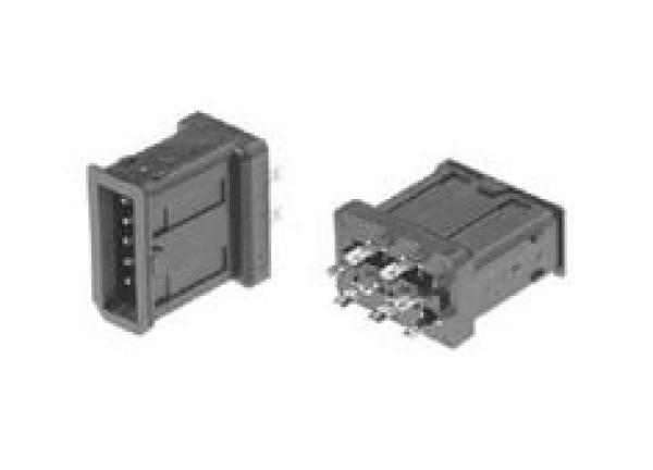 3M™ 36210-0100PL, Verbinder für die Kabelmontage, SCR, 10-polig, 362 Serie, 0,20 µm Au Schwarz