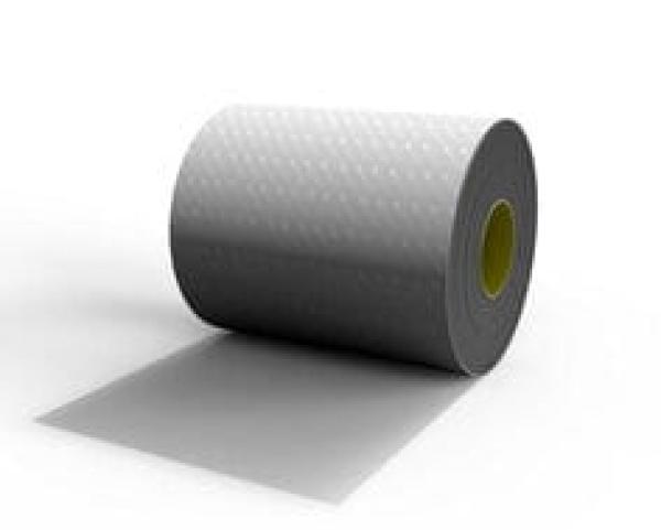 3M™ Bumpon™ SJ5616 Elastikpuffer Rollenware, Transparent, 114 mm x 33 m, 1,6 mm, Klebstoff Natur-Kautschuk R-30