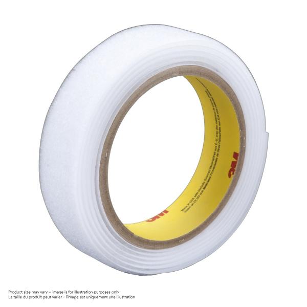3M™ Hakenband SJ3526, Weiß, 15 mm x 45.7 m, 4.4 mm, Innenbereich