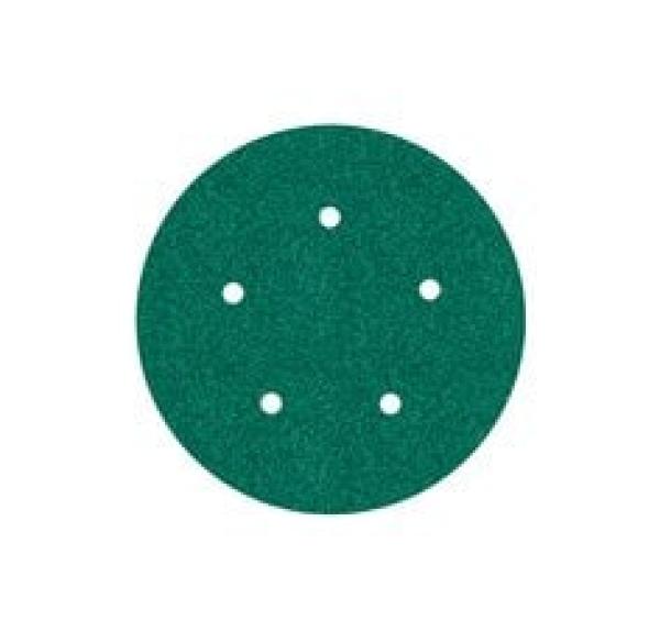 3M™ Hookit™ Papierschleifscheibe 245, 125 mm, P120, 5-fach gelocht