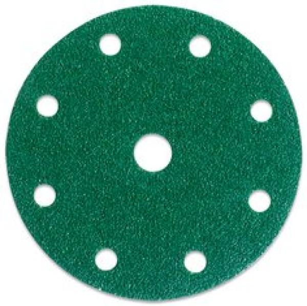 3M™ Hookit™ Papierschleifscheibe 245, 150 mm, P100, 9-fach gelocht