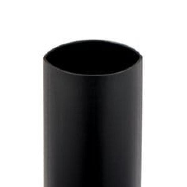 3M™ MDT-A Mittelwandiger Warmschrumpfschlauch mit Kleber, Schwarz, 27/8 mm, 1 m