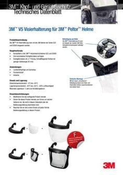 3M™ Verknüpfungskit-Halter für Visiere der Serie V5
