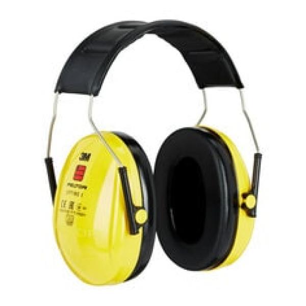 3M™ PELTOR™ Optime™ I Kapselgehörschützer, gelb, Kopfbügel, H510A-401-GU