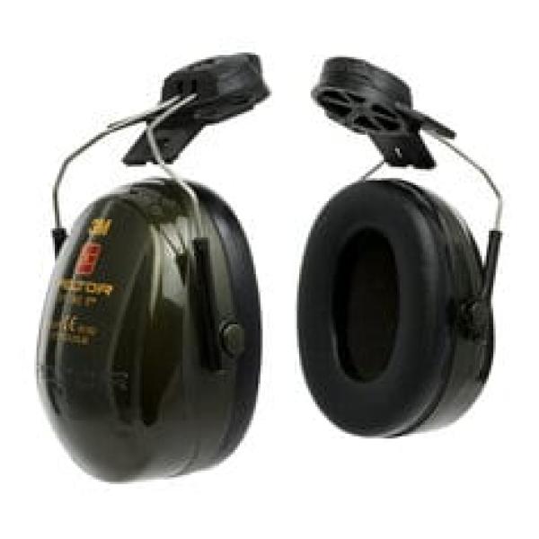 3M™ PELTOR™ Optime™ II Kapselgehörschützer, grün, Helmbefestigung, H520P3E-410-GQ
