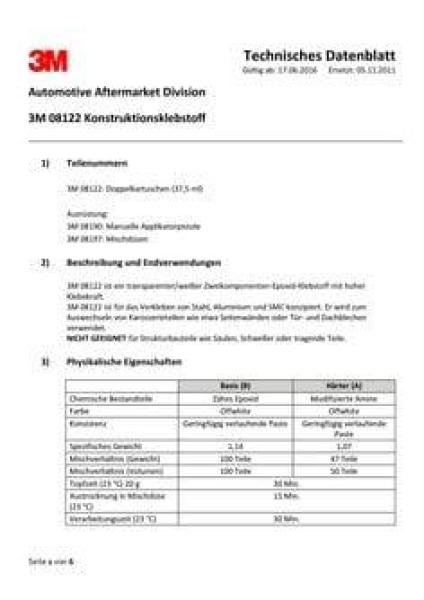 3M™ Scotch-Weld™ EPX Verarbeitungsgerät, manuell, für 200ml Doppelkartusche, 08117