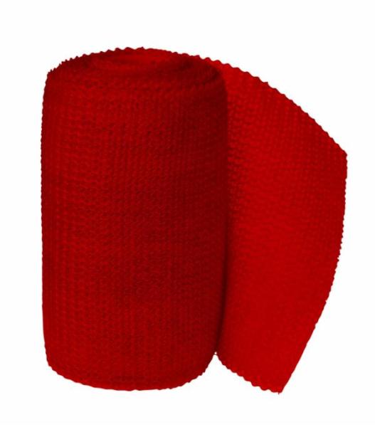 3M™  Scotchcast™ Soft Cast semi-rigider Stützverband, 82102R, rot, 5,0 cm x 3,6 m, 10 Rollen/Packung