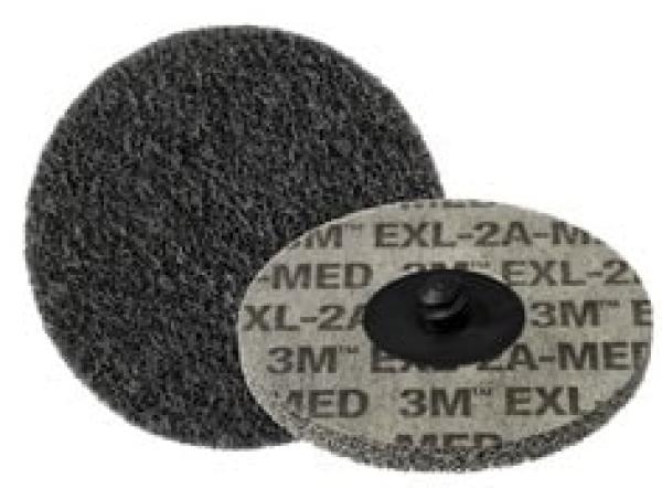 Scotch-Brite™ Roloc™ EXL Verpresste Kompaktscheibe XL-UR, 76 mm x 6 mm, 2S FIN