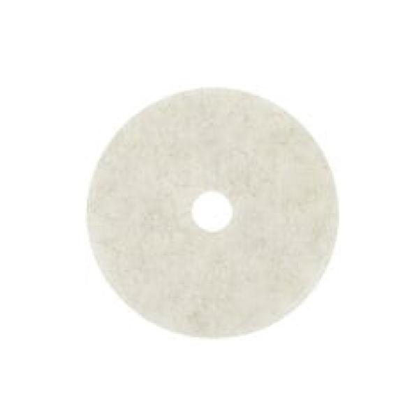 3M™ Naturfaserpad 3300, Weiß, 432 mm, 5 Stück / Karton