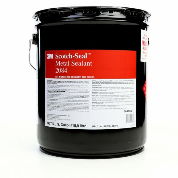 3M™ Scotch-Seal™ Dichtmasse für Metalle 2084, Silver, 18.9 L