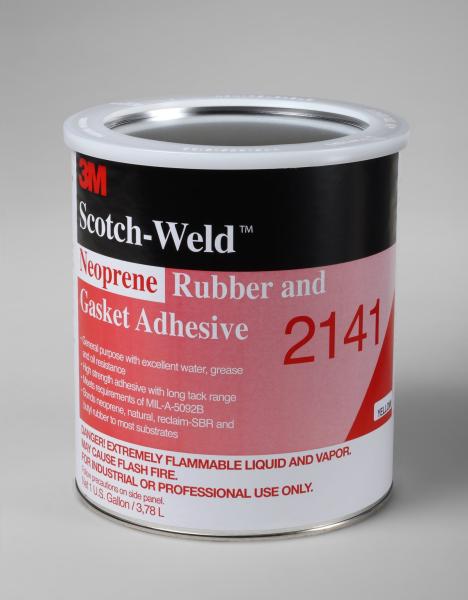 3M™ Lösemittelklebstoff auf Polychloroprenbasis 2141, Braun, 900 ml