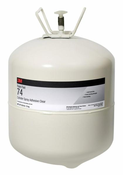 3M™ Sprühklebstoff Foam Fast 74, Transparent, 13 kg