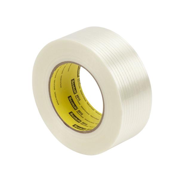 Scotch® Filamentklebeband 8915, Transparent, 768 mm x 55 m, 0.15 mm