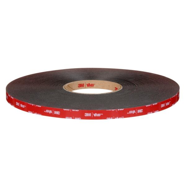 3M™ VHB™ Flammbeständiges Klebeband 5958FR, Schwarz, 75 mm x 2.7 m, 1.0 mm