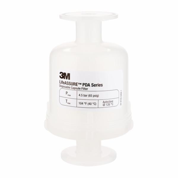 3M™ LifeASSURE™ PDA Series Filter Capsule, PDA020C01AAG1, 2.5 in, 0.2 µ, 1/Case