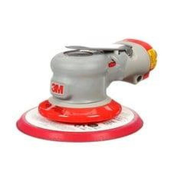 3M™ Einhand-Druckluft-Exzenterschleifer Serie Elite ohne externe Absaugung, 150 mm, 5 mm Schleifhub, 5/16“-Gewinde