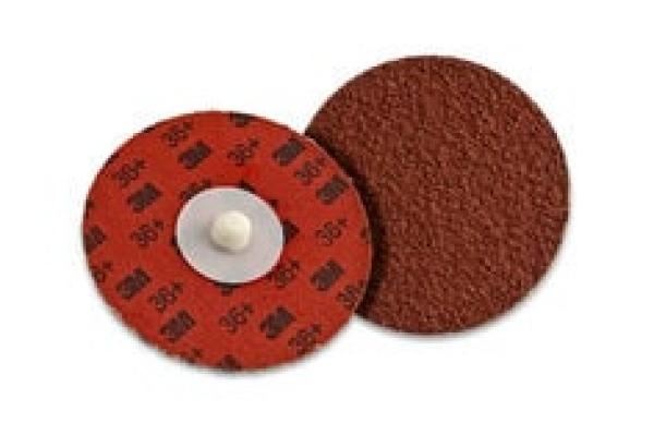 3M™ Cubitron™ II Roloc™ Gewebeschleifscheibe 984F, 75 mm, 36+ (IPS)
