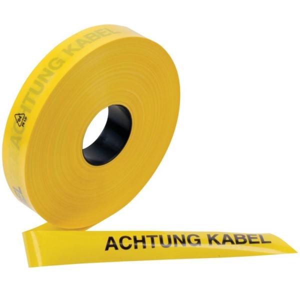 3M™ Trassenwarnband "Achtung Starkstromkabel", 40 mm x 250 m, 0,15 mm