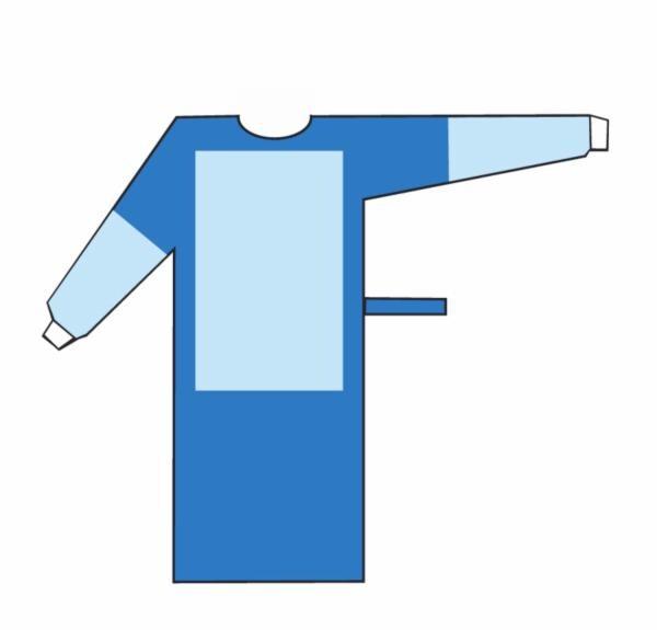 3M™ OP-Mantel High Performance, 7696, Verstärkt, Gr. L, steril