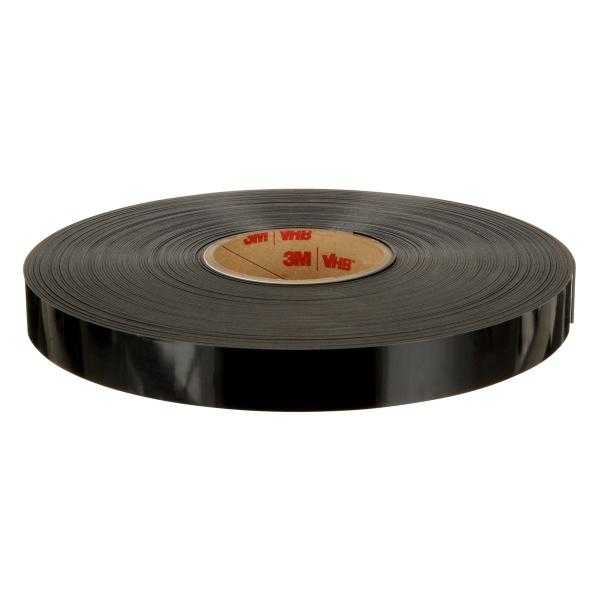 3M™ VHB™ Klebeband 4929, Schwarz, 80 mm x 0.015 m, 0.6 mm, Stanzteil