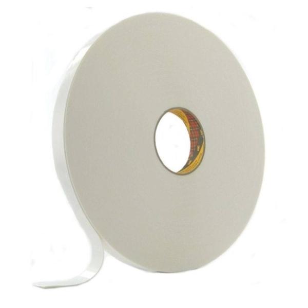 3M™ Doppelseitiges Synthetik-Klebeband 4430P, Weiß, 1180 mm x 66 m, 0.8 mm