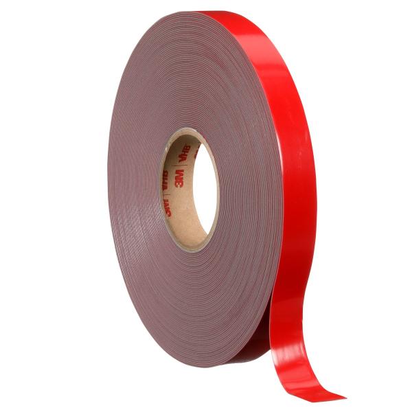 3M™ VHB™ Klebeband 4611F, Grau, 19 mm x 3 m, 1.1 mm, Kurzrolle