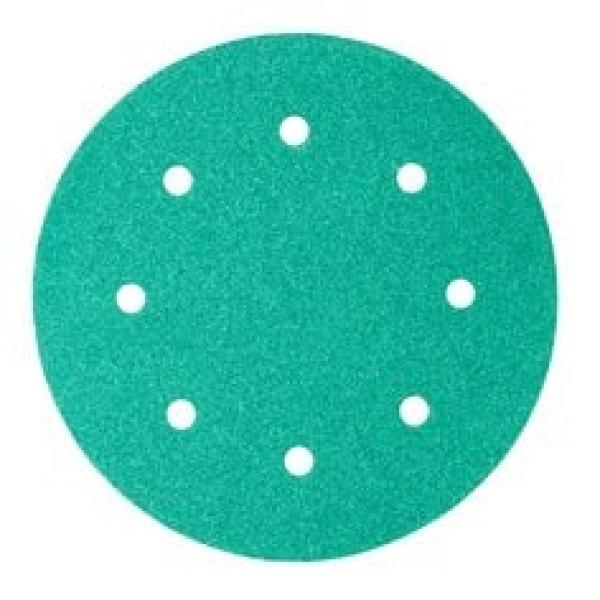 3M™ Hookit™ Papierschleifscheibe 245, 203 mm, P60, 8-fach gelocht