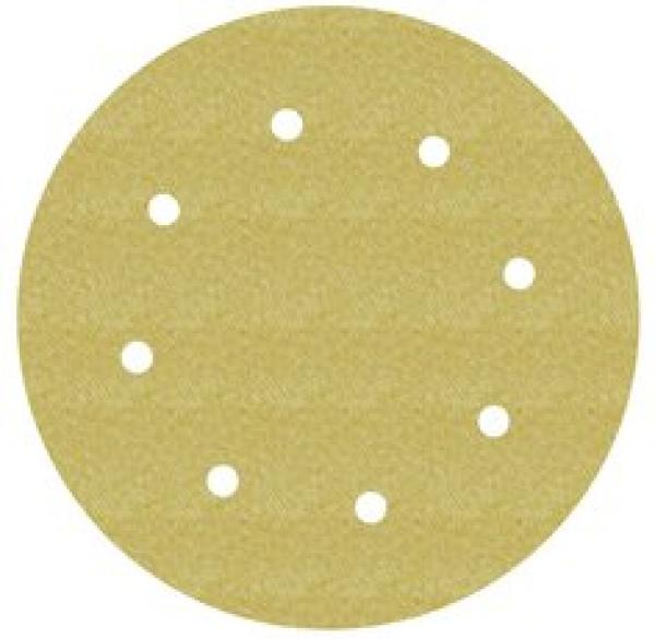 3M™ Hookit™ Papierschleifscheibe 255P, 203 mm, P120, 8-fach gelocht