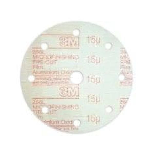 3M™ Hookit™ Microfinishing Filmscheibe 266L, 125 mm, N80, ungelocht