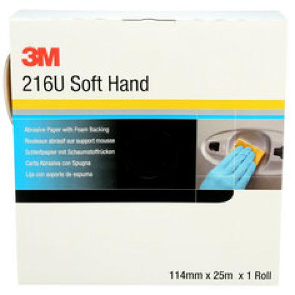 3M™ Handrolle 216U Soft, 114 mm x 25 m, P600, 50339