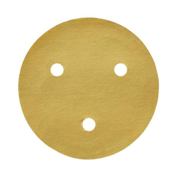 3M™ Hookit™ Schleifscheibe 255P, 76 mm, P400, 3-fach gelocht, 50717