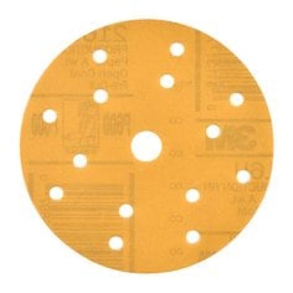 3M™ Hookit™ Soft Schleifscheibe 216U, 150 mm, 15-fach gelocht, P600, 51091