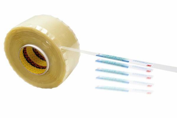 3M™ Klebeband für Tragegriffe 8346HP, Transparent, 25 mm x 800 m