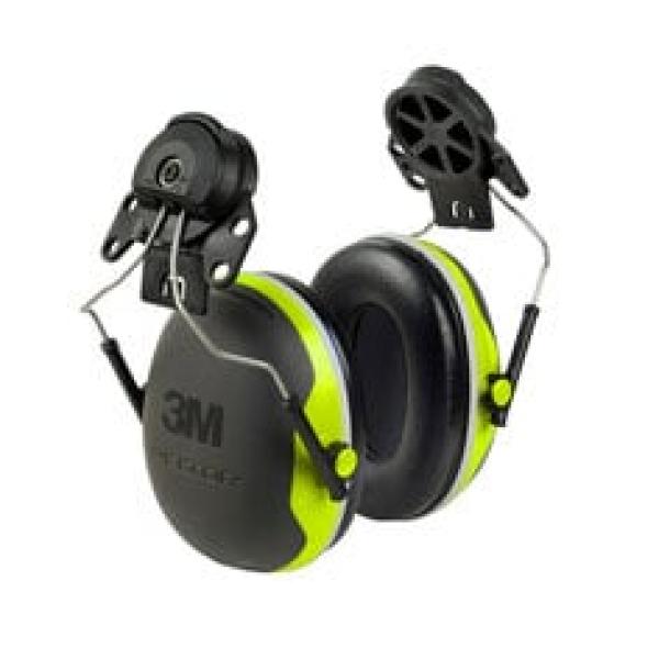 3M™ PELTOR™ Kapselgehörschützer, Warnfarbe, Helmbefestigung, X4P3