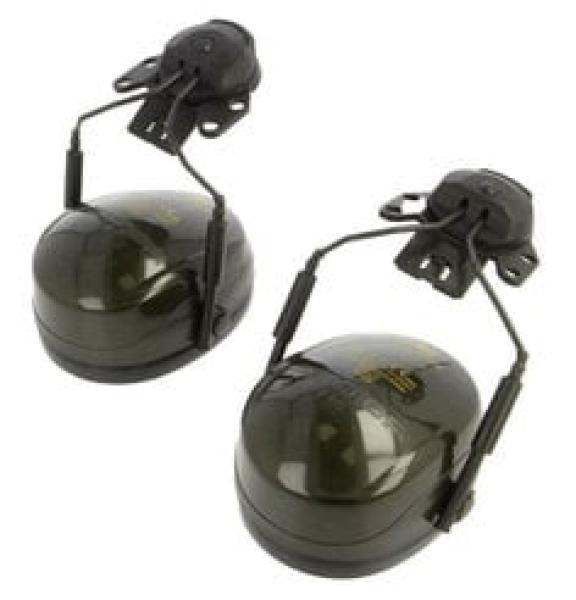 3M™ PELTOR™ Optime™ II Kapselgehörschützer, grün, Helmbefestigung, H520P3E-410-GQ-01