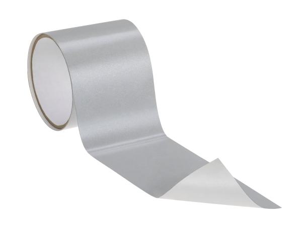 3M™ Retroreflektierende Polyesterfolie 3929 für den Thermotransferdruck, Silbergrau glänzend, 610 mm x 508 m