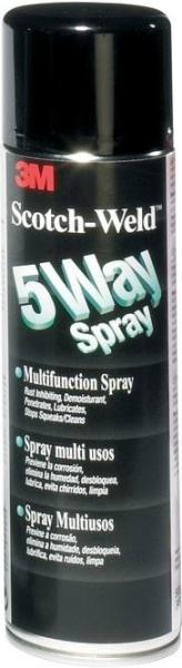 3M™ Multifunktionsspray auf Mineralölbasis 5-Way plus, Transparent, 500 ml