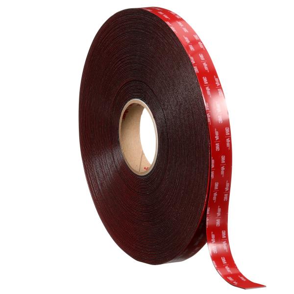 3M™ VHB™ Klebeband 4979F, Black, 1 in x 36 yd, 62 mil, Film Liner, Small Pack
