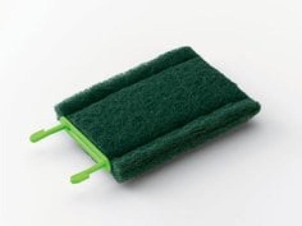3M™ Scotch-Brite™ Reinigungspad 902, Grün, 76 mm x 140 mm, 6 Stück / Karton