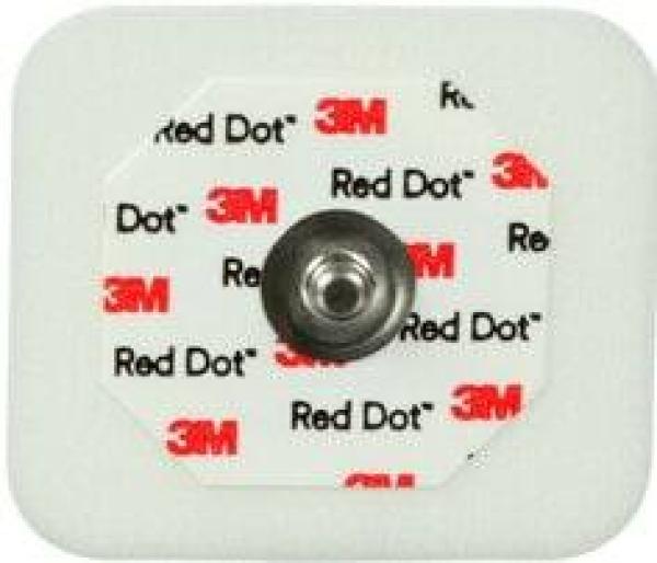 3M™ Red Dot™ EKG-Elektroden, 3,5 cm x 4 cm, 50 Stk.